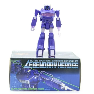 Newage NA Shockblast H35 G1 Shockwave Cyclops Mini Action Figure In stock - Image 1 of 4