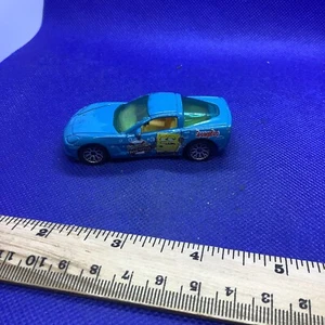 2003 Matchbox Chevrolet Corvette C6 Spongebob  Near Mint - Picture 1 of 4