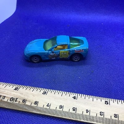 2003 Matchbox Chevrolet Corvette C6 Spongebob  Near Mint - Image 1 of 4