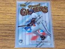 1996 Topps Finest #143 Joe Carter Toronto Blue Jays Nmmt