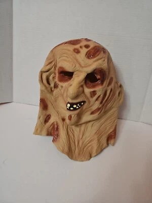 Vintage MMV Line Production Freddy Kruger Mask - Adult Overhead Latex Mask - Image 1 of 4