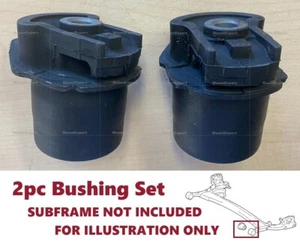2pc Rear Axle Arm Bushings fits for 2000 - 2006 Toyota Yaris Echo Scion xA xB - Picture 1 of 1