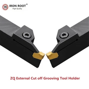1P ZQ1616R-2 + ZQ1616L-2 Lathe Turning Tool Tool External Grooving Tool Holder - Picture 1 of 6