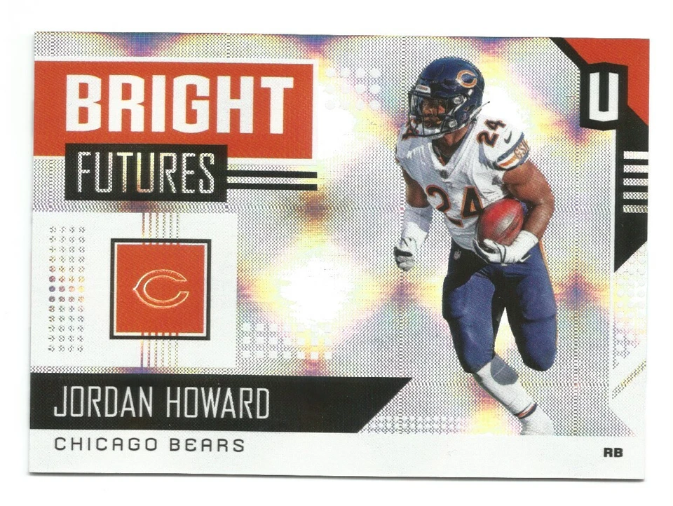2018 Panini Unparalleled Jordan Howard Bright Futures #BF-JH CHICAGO BEARS - Image 1 of 1