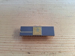 CM601 Pravetz Bulgarian Motorola MC6800 clone vintage CPU GOLD - Picture 1 of 2