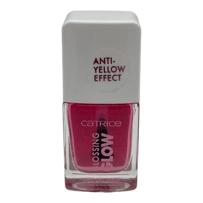 Catrice GLOSSING GLOW Nail Lacquer Anti-Yellow Effect 10,5ml *neu* - Bild 1 von 3