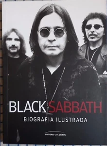 BLACK SABBATH OZZY OSBOURNE ILLUSTRADED BIOGRAPHY BOOK BRAZIL 184 PAGES - Picture 1 of 3