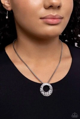 Paparazzi Jewelry Accessories - HEIRESS of Them All - White Necklace - Image 1 of 4