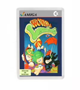 ALL NEW WORLD OF LEMMINGS AMIGA COMMODORE FRIDGE MAGNET IMAN NEVERA - Imagen 1 de 1