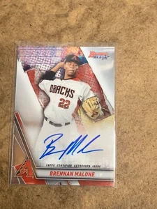 2019 Bowman's Best Baseball Best of '19 Autograph #B19-BM Brennan Malone AUTO - Picture 1 of 2