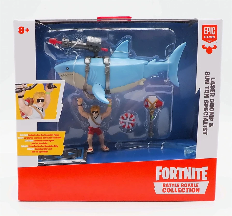 Fortnite Battle Royale Collection-Spielset mit Laser Chomp und Sun Ta Neu & OVP