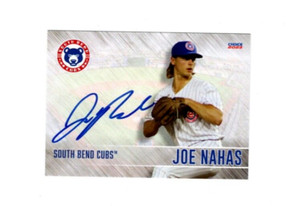 Joe Nahas 2023 South Bend Cubs signed autograph baseball card Pottsville PA b