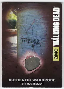 2016 AMC The Walking Dead Stagione 4 AUTENTICA CARTA GUARDAROBA M30 Terminus Resident - Foto 1 di 2