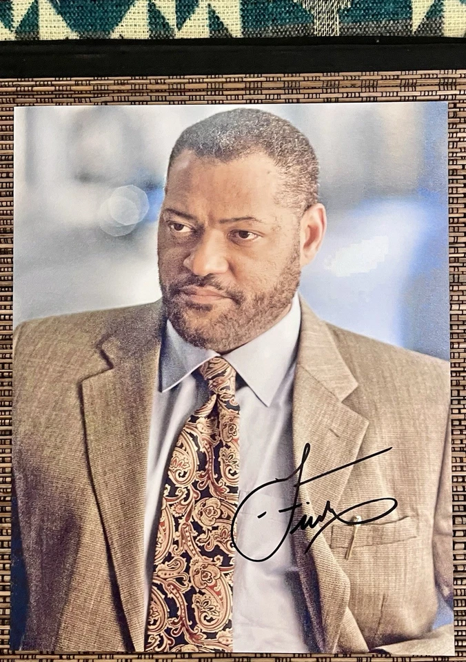 Laurence Fishburne “Actor/The Matrix” HandSigned Autographed 10”x 8” Photo W/COA - Image 1 of 1
