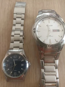 Two working Mens Accurist Watches, both in good condition , both used - Picture 1 of 5