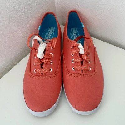 Nuevos zapatos Keds de lona coral para mujer 8,5 Foto 1 de 4