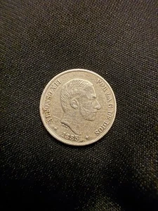 1885 Alfonso XII - 10 Centavos Coin - Picture 1 of 2