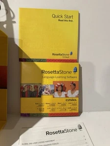 Rosetta Stone Spanish (Latin Am) Version 4 - Totale - Level 1, 2, 3 (2010) Discs - Picture 1 of 8