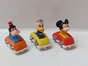 Vintage Walt Disney auto di ricambio SOLO Topolino divertente castello montagne russe  - Foto 1 di 11