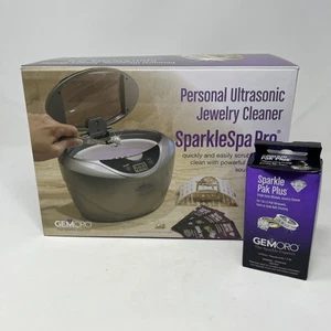 NEW GEMORO BRILLIANT SPA PRO Jewelry Steam Steamer Cleaner NEW in Box - Picture 1 of 4