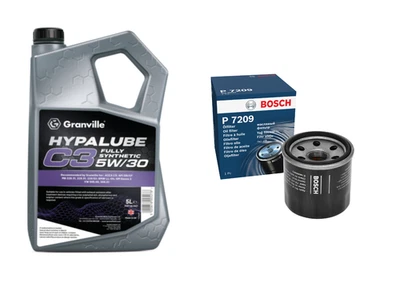 Kit de servicio filtro de aceite y aceite de motor 5L 2010 en adelante para Nissan Micra K13 1.2 Foto 1 de 4