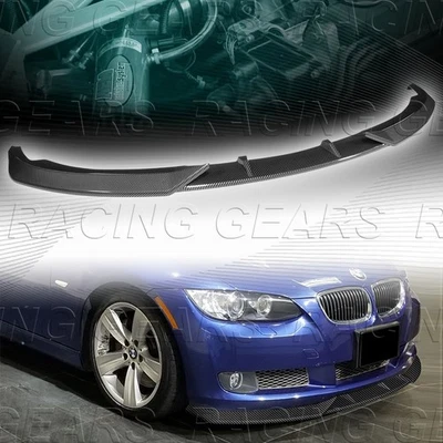 ALERÓN LABIAL PARACHOQUES DELANTERO PINTADO CARBONO PARA BMW 328 335 E92 E93 CUPÉ 07-10 2 PUERTAS Foto 1 de 4