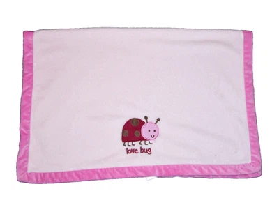 Manta Carters Rosa Dama Love Bug Bebé Ladybug Pana Seguridad Lovey Foto 1 de 2