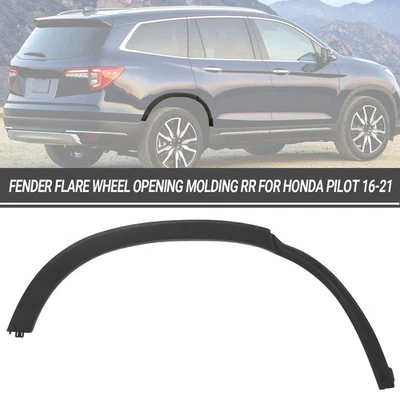 For 2016 -2022 Honda Pilot Rear Right RH Fender Flare Wheel Opening Molding - Image 1 of 4