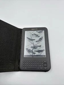 Amazon 4GB 3rd Generation Kindle Keyboard WI FI Graphite - Picture 1 of 3