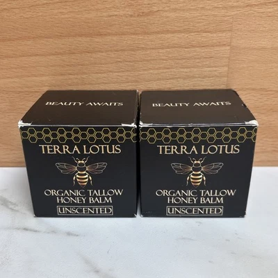 X2 Terra Lotus Organic Tallow Honey Balm (Unscented) 2oz - Image 1 of 4