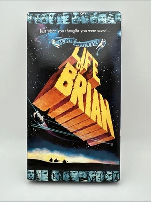 Monty Python's Life of Brian (VHS 1979) Terry Gilliam, John Cleese OOP Rare FS - Image 1 of 4
