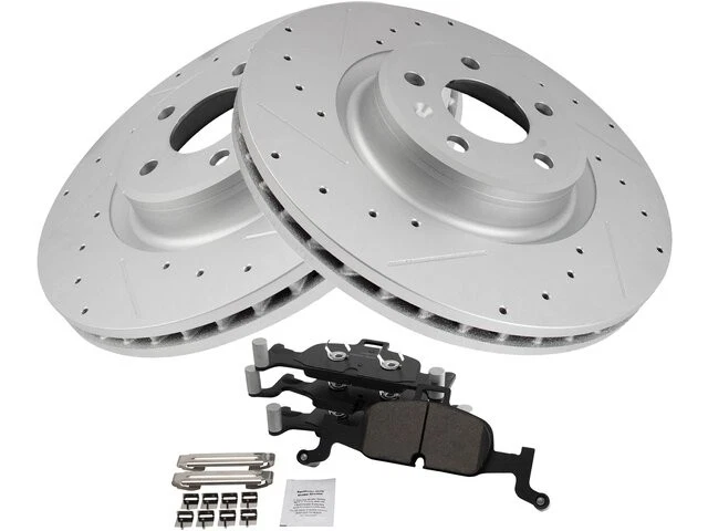 Front Brake Pad and Rotor Kit For 2017-2018 Audi A4 Quattro TR557XW - Image 1 of 1