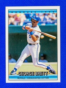 George Brett #143 (1992 Donruss) Baseball Card, Kansas City Royals, HOF