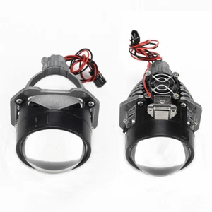 2.5'' Led Light For H4 H7 9005 9006 Car Headlight Bulbs High Low Beam RHD Only - Picture 1 of 11
