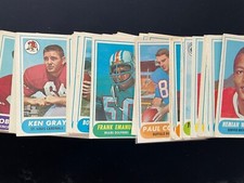 1968 Topps Football Pick the Card to Complete Your Set