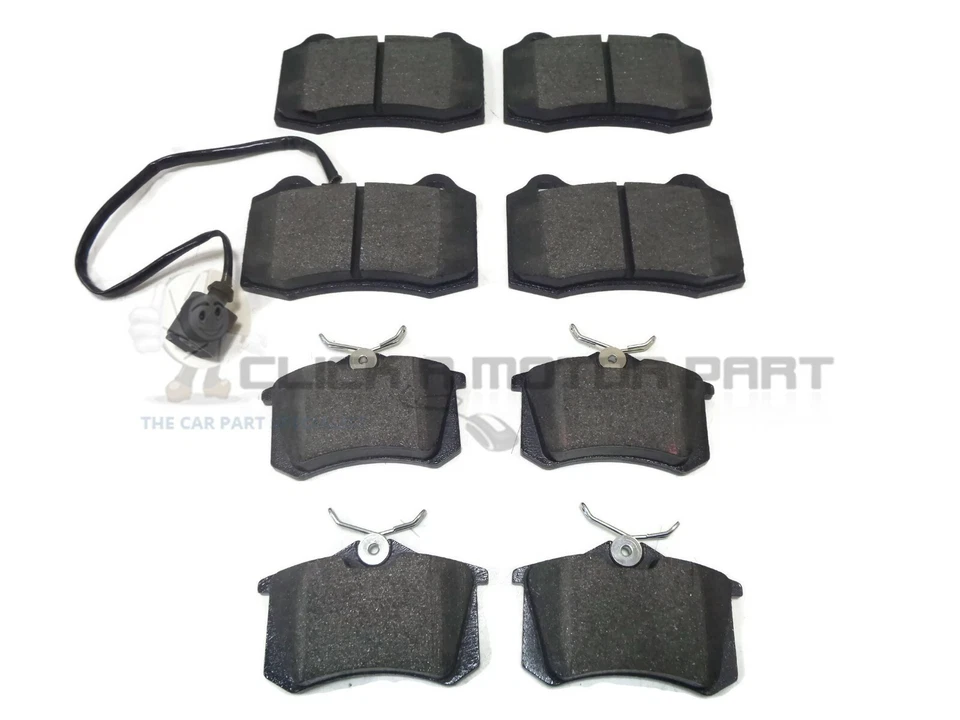 Pastillas de disco de freno delanteras y traseras Mintex SEAT LEON CUPRA R 1.8 20V TURBO 2002-2005 Foto 1 de 1