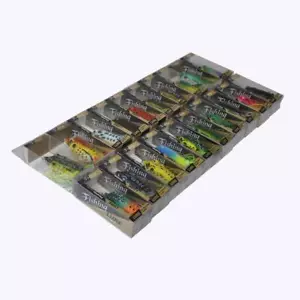 20 Stck. Topwater Hohlkörper Gummi Frosch Angelköder 6 cm/2,3 Zoll mit Einzelhandelsbox - Bild 1 von 7