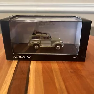 1:43 Norev Fiat 500C Belvedere green/grey - Picture 1 of 13
