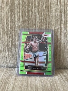 Brandon Royval 2022 Panini Select UFC Concourse Neon Green Prizm 20/49