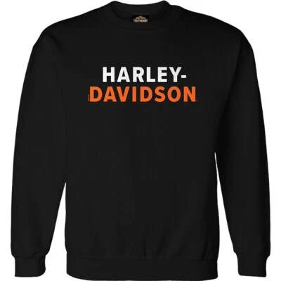 Harley-Davidson " H-D NAME " Homme ´S Dealer Sweat R004574 Homme Noir - Photo 1/2