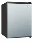 SPT Compact Refrigerator with Energy Star Stainless Steel And Black