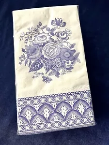 Spode Blue Rose Paper Napkins Guest/Dinner size, Set of 32 - Picture 1 of 3