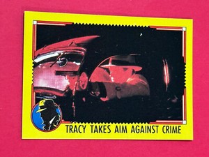 1990 Topps Dick Tracy #64 Tracy Takes Aim Against Crime