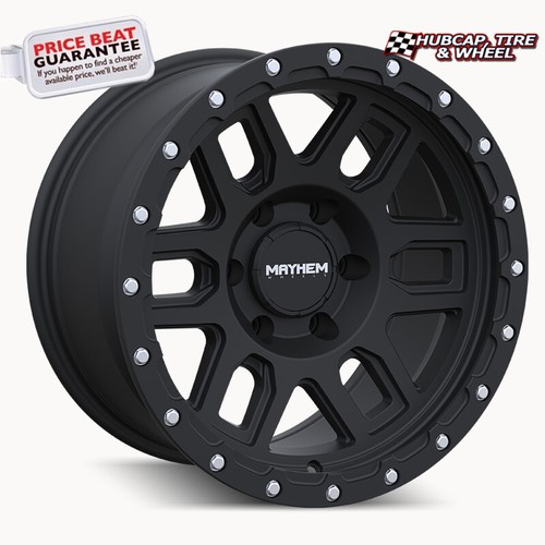 Mayhem Delta 8304 Matte Black - 20X9 - 8X170 BP, -12 MM Offset (1 Wheel ...