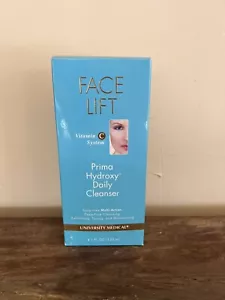 Face Lift Prima Hydroxy Daily Cleanser University Medical 4.1 Oz Vitamin C Multi - Picture 1 of 4