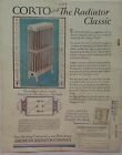 1924 American Radiator Company Corto Classic vintage heating ad