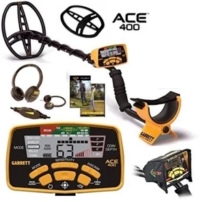 Garrett ACE 400 Metal Detector with Headphones & Free Accessories - Picture 1 of 5