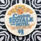 Casino Royale & Hotel 1 $ Las Vegas, Nevada jeu poker jeton de casino KQ39