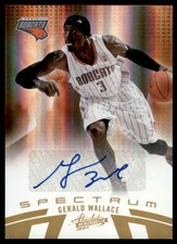 2010-11 Absolute Memorabilia Spectrum Signatures Gold #62 Gerald Wallace/199