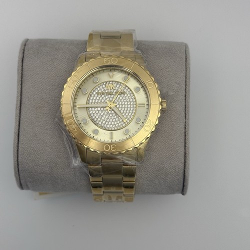 Orologio Donna Michael Kors Runway Tre Mani Acciaio Inox Tono Oro MK6911
